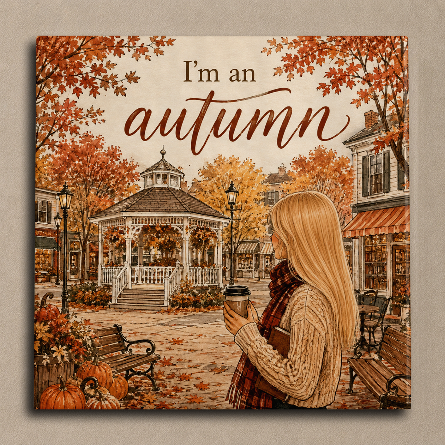I'm an autumn blond