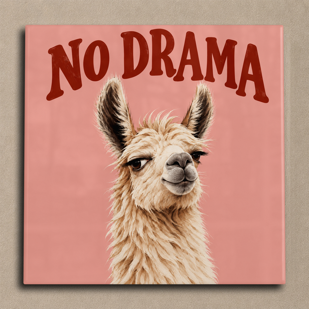 No drama lama tegel