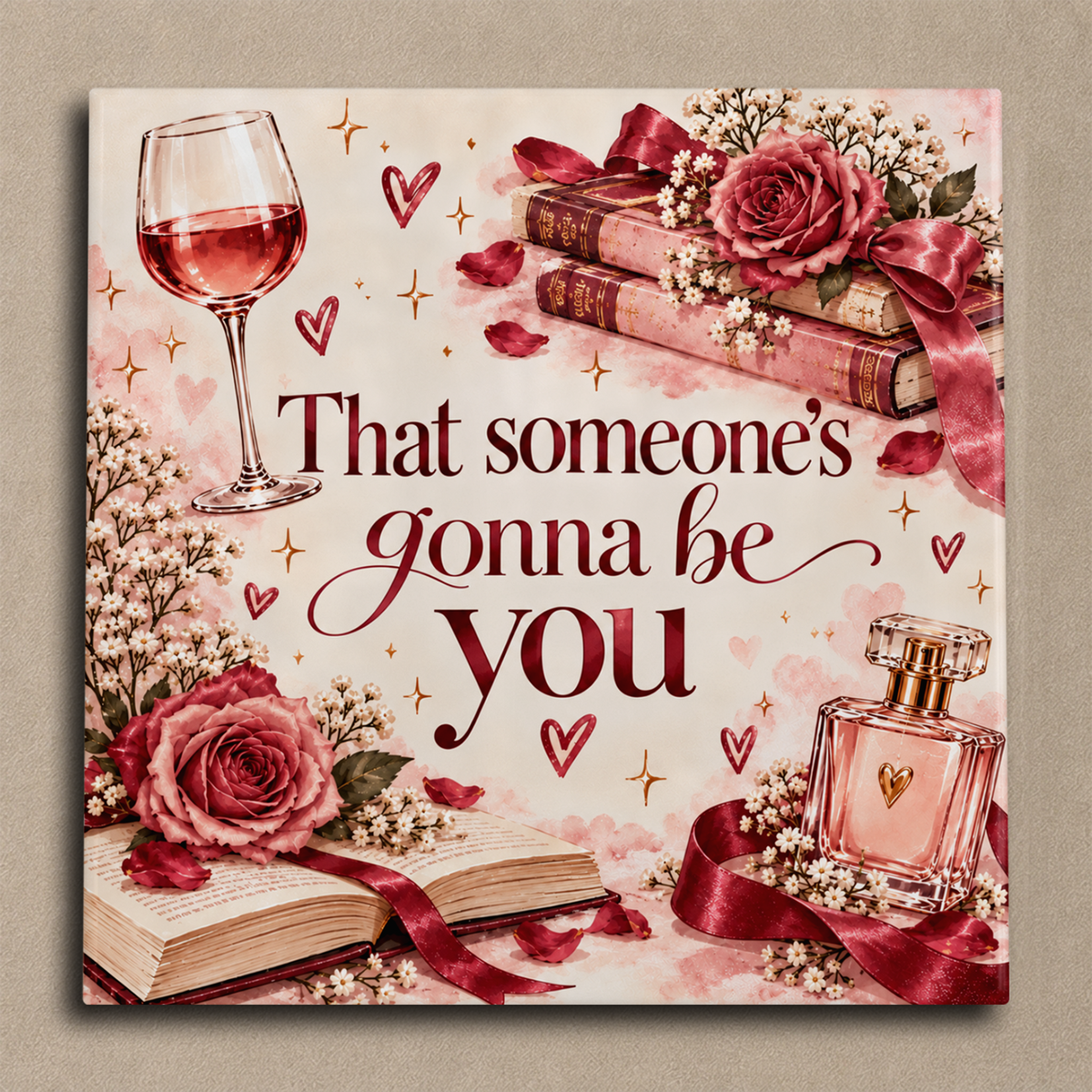 That someone's gonna be you tegel