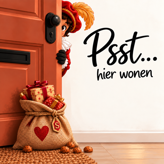Sinterklaastegel met naam