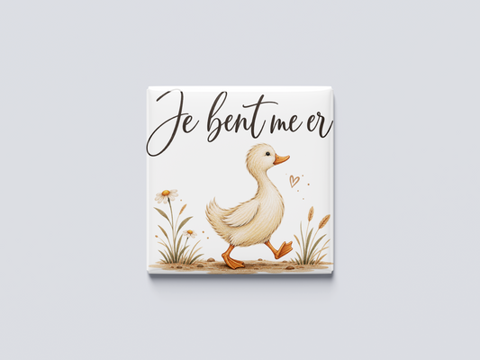 Je bent me er eendje