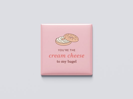 You're the cream cheese
