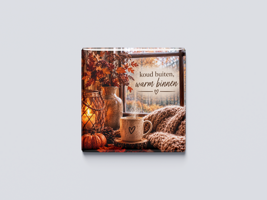 Koud buiten , warm binnen