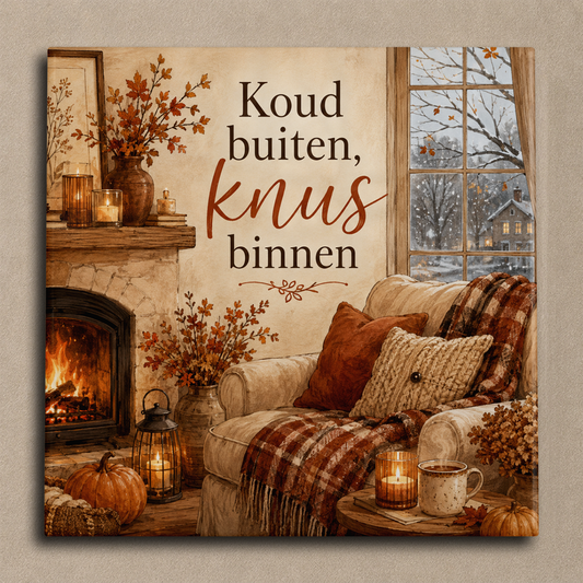 Koud buiten, knus binnen