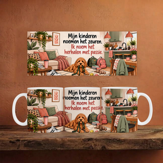 Mijn kinderen noemen het zeuren