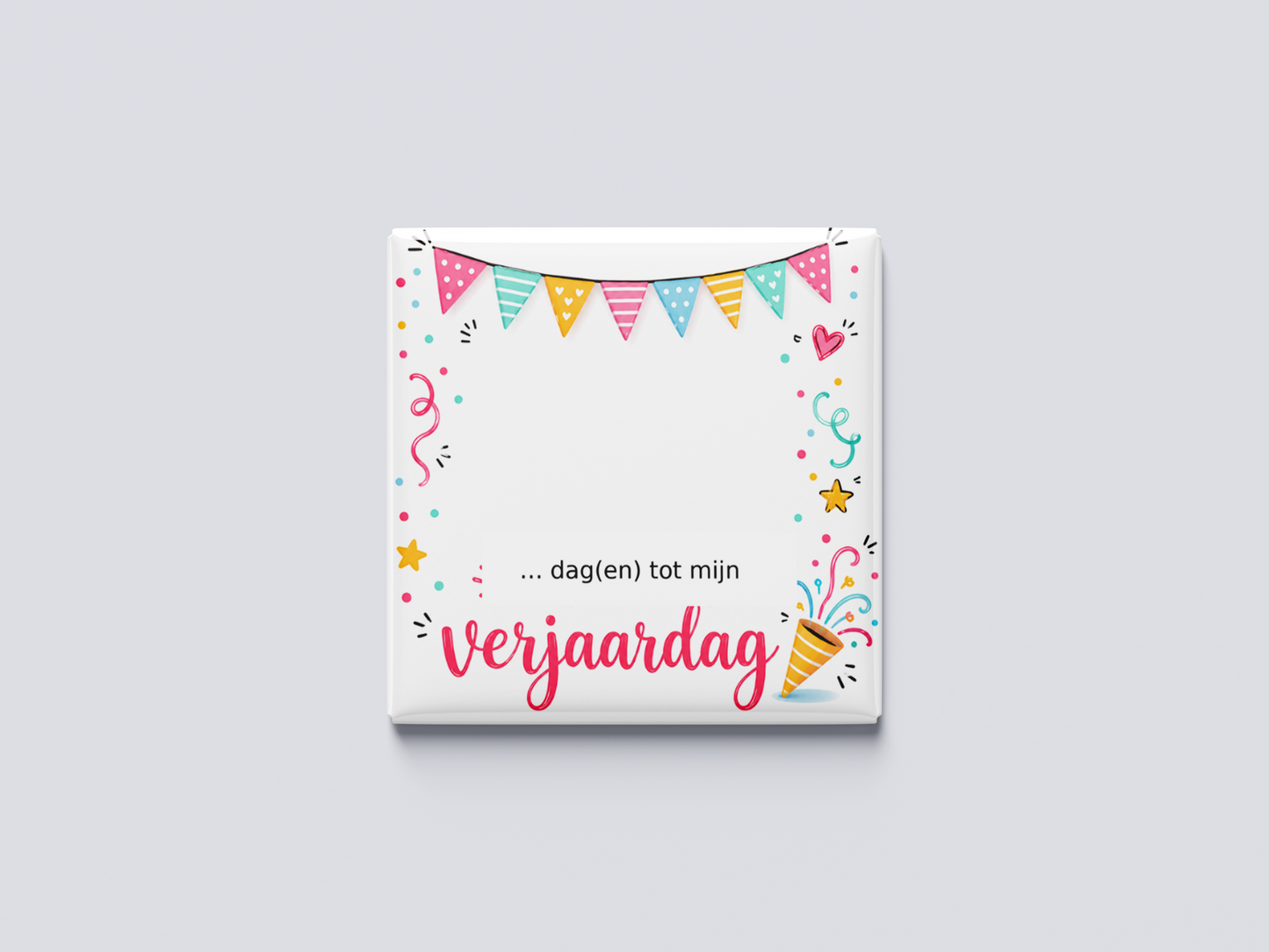 Afstreepmagneet verjaardag